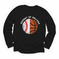 Granny Of Ballers Baseball Basketball Grandma Granny Youth Long Sleeve Tee Granny Of Ballers Baseball Basketball Grandma Granny Youth Long Sleeve Tee