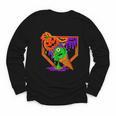 Halloween Baseball Ice Cream Drip Boys Girls Youth Youth Long Sleeve Tee
