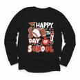 Happy 100 Days Of School Baseball Football PE Teacher Youth Long Sleeve Tee Happy 100 Days Of School Baseball Football PE Teacher Youth Long Sleeve Tee