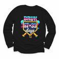 Happy 6733 Days Of School Baseball Drip 100th Day Of School Youth Long Sleeve Tee Happy 6733 Days Of School Baseball Drip 100th Day Of School Youth Long Sleeve Tee
