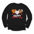 Happy Valentine’s Day Basketball Football Baseball Hearts Youth Long Sleeve Tee Happy Valentine’s Day Basketball Football Baseball Hearts Youth Long Sleeve Tee