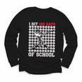 I Hit 100 Days Of School Baseball 100th Day Boys Kids Youth Long Sleeve Tee