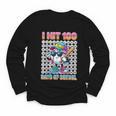 I Hit 100 Days Of School Baseball Ice Cram Drip 100th Boys Youth Long Sleeve Tee I Hit 100 Days Of School Baseball Ice Cram Drip 100th Boys Youth Long Sleeve Tee