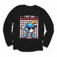 I Hit 100 Days Of School Baseball Player Kids Boys Son Youth Long Sleeve Tee I Hit 100 Days Of School Baseball Player Kids Boys Son Youth Long Sleeve Tee