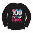 HUGvyn 100 Days Of School Baseball Ice Cream Teacher Student Youth Long Sleeve Tee HUGvyn 100 Days Of School Baseball Ice Cream Teacher Student Youth Long Sleeve Tee