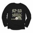 HUGvyn 6733 Days Of School Baseball 100 Days Camo Cap Boys Youth Long Sleeve Tee