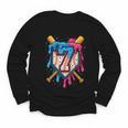 HUGvyn 7th Birthday Baseball Ice Cream Drip Number 7 Kid Boy Youth Long Sleeve Tee HUGvyn 7th Birthday Baseball Ice Cream Drip Number 7 Kid Boy Youth Long Sleeve Tee
