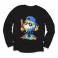 Ice Cream Baseball Drip Spots Sprinkle For Boys Youth Kids Youth Long Sleeve Tee