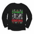 I'Ll Be Home For Christmas Baseball Xmas Youth Long Sleeve Tee I'Ll Be Home For Christmas Baseball Xmas Youth Long Sleeve Tee