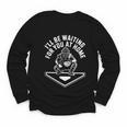 I'Ll Be Waiting For You At Home Baseball Catcher Youth Long Sleeve Tee I'Ll Be Waiting For You At Home Baseball Catcher Youth Long Sleeve Tee