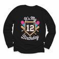 It's My 12th Birthday Baseball Fan Celebration Youth Long Sleeve Tee It's My 12th Birthday Baseball Fan Celebration Youth Long Sleeve Tee