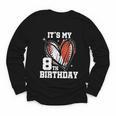 It's My 8th Birthday Baseball Football Heart 8 Year Old Youth Long Sleeve Tee It's My 8th Birthday Baseball Football Heart 8 Year Old Youth Long Sleeve Tee