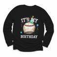 Its My Birthday Vintage Baseball Celebration For Men Kids Youth Long Sleeve Tee Its My Birthday Vintage Baseball Celebration For Men Kids Youth Long Sleeve Tee