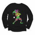Jester Baseball Mardi Gras Carnival Sport Men Boy Teen Kids Youth Long Sleeve Tee