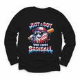 Just A Boy Who Loves Baseball Patriotic Drip For Youth Boys Youth Long Sleeve Tee Just A Boy Who Loves Baseball Patriotic Drip For Youth Boys Youth Long Sleeve Tee