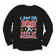 I Just Hit 100 Days Of School Baseball 100th Day Boys Kids Youth Long Sleeve Tee I Just Hit 100 Days Of School Baseball 100th Day Boys Kids Youth Long Sleeve Tee