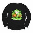 Kids St Patricks Day Shamrock Basketball Baseball Football Youth Long Sleeve Tee Kids St Patricks Day Shamrock Basketball Baseball Football Youth Long Sleeve Tee