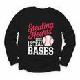 Kids Stealing Hearts Cute Baseball Boys Youth Long Sleeve Tee Kids Stealing Hearts Cute Baseball Boys Youth Long Sleeve Tee