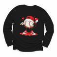 Kids Valentine Baseball Boys Valentines Day Tee Youth Long Sleeve Tee
