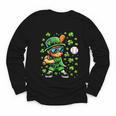 Leprechaun Playing Baseball Happy St Patricks Day Men Boys Youth Long Sleeve Tee Leprechaun Playing Baseball Happy St Patricks Day Men Boys Youth Long Sleeve Tee