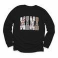 Mama Baseball Season Happy Game Day Trendy Sports Mom Youth Long Sleeve Tee