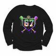 Mardi Gras Baseball Carnival Party Ice Cream Drip Boys Youth Long Sleeve Tee Mardi Gras Baseball Carnival Party Ice Cream Drip Boys Youth Long Sleeve Tee