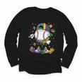 Mardi Gras Ice Cream Drip Baseball Carnival Party Mask Boys Youth Long Sleeve Tee Mardi Gras Ice Cream Drip Baseball Carnival Party Mask Boys Youth Long Sleeve Tee