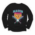 Mason 41 Meme Ice Cream Drip Baseball Birthday Costume Youth Long Sleeve Tee Mason 41 Meme Ice Cream Drip Baseball Birthday Costume Youth Long Sleeve Tee