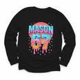 Mason 67 Costume Ice Cream Baseball Drip 6 7 Meme Six Seven Youth Long Sleeve Tee Mason 67 Costume Ice Cream Baseball Drip 6 7 Meme Six Seven Youth Long Sleeve Tee