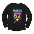 Mason 67 Ice Cream Drip Baseball Ice Cream Drip Youth Long Sleeve Tee