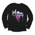Mom Baseball Ice Cream Drip Birthday Boy Family Youth Long Sleeve Tee Mom Baseball Ice Cream Drip Birthday Boy Family Youth Long Sleeve Tee