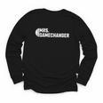 Mrs Gamechanger Baseball Scorekeeper Love Youth Long Sleeve Tee