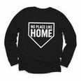 No Place Like Home Baseball Home Plate Youth Long Sleeve Tee No Place Like Home Baseball Home Plate Youth Long Sleeve Tee