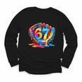 Number 67 Baseball Glove Ice Cream Drip Six Seven Meme Youth Long Sleeve Tee Number 67 Baseball Glove Ice Cream Drip Six Seven Meme Youth Long Sleeve Tee