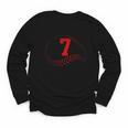 Number 7 Years Baseball 7TH Birthday Youth Long Sleeve Tee Number 7 Years Baseball 7TH Birthday Youth Long Sleeve Tee