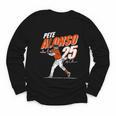 Pete Alonso Baltimore Baseball Players MLBPAL201M Youth Long Sleeve Tee Pete Alonso Baltimore Baseball Players MLBPAL201M Youth Long Sleeve Tee