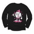 Pink Ribbon Baseball Breast Cancer Awareness Youth Long Sleeve Tee Pink Ribbon Baseball Breast Cancer Awareness Youth Long Sleeve Tee
