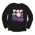 Pop Rookie Of Year 1st Birthday Baseball Theme Matching Youth Long Sleeve Tee Pop Rookie Of Year 1st Birthday Baseball Theme Matching Youth Long Sleeve Tee