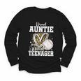 Proud Auntie Of An Official Teenager 13th Birthday Baseball Youth Long Sleeve Tee Proud Auntie Of An Official Teenager 13th Birthday Baseball Youth Long Sleeve Tee