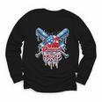 Respect The Drip Baseball American Flag Ice Cream Drip Youth Youth Long Sleeve Tee Respect The Drip Baseball American Flag Ice Cream Drip Youth Youth Long Sleeve Tee