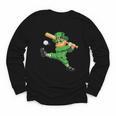 Retro Leprechaun Baseball St Patricks Day Sport Men Boy Kids Youth Long Sleeve Tee Retro Leprechaun Baseball St Patricks Day Sport Men Boy Kids Youth Long Sleeve Tee