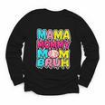 Retro Mama Mommy Mom Bruh Baseball Women Girls Youth Long Sleeve Tee Retro Mama Mommy Mom Bruh Baseball Women Girls Youth Long Sleeve Tee
