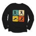 Retro Style Baseball Lover Playing Men Women Kids Baseball Youth Long Sleeve Tee Retro Style Baseball Lover Playing Men Women Kids Baseball Youth Long Sleeve Tee