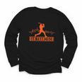 San Francisco Lovers Skyline Retro Baseball Heartbeat Men Youth Long Sleeve Tee