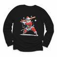 Santa Playing Baseball Christmas Candy Cane Fun Xmas Holiday Youth Long Sleeve Tee Santa Playing Baseball Christmas Candy Cane Fun Xmas Holiday Youth Long Sleeve Tee