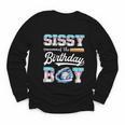 Sissy Of The Birthday Boy Baseball Ice Cream Drip Matching Youth Long Sleeve Tee