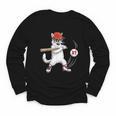 Six Seven 67 Baseball Cat Birthday Men Kids Boys Youth Long Sleeve Tee Six Seven 67 Baseball Cat Birthday Men Kids Boys Youth Long Sleeve Tee