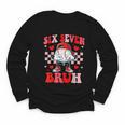 Six Seven 67 Bruh 6 7 Meme Baseball Ice Cream Drip Valentine Youth Long Sleeve Tee Six Seven 67 Bruh 6 7 Meme Baseball Ice Cream Drip Valentine Youth Long Sleeve Tee