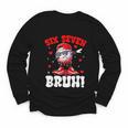 Six Seven 67 Bruh 6 7 Meme Valentine Baseball Drip Boys Kids Youth Long Sleeve Tee Six Seven 67 Bruh 6 7 Meme Valentine Baseball Drip Boys Kids Youth Long Sleeve Tee