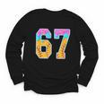 Six Seven Baseball Drip Youth Long Sleeve Tee